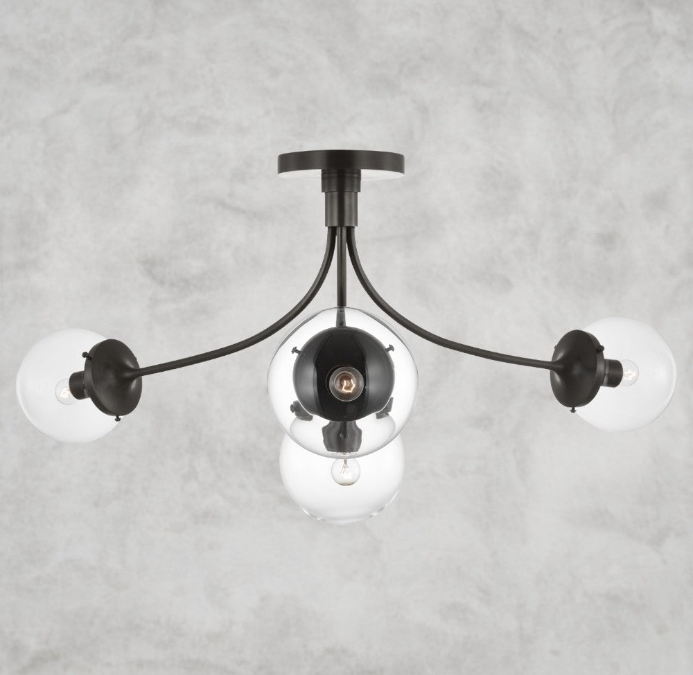 Prescott Semi-Flush Mount 18", 28"
